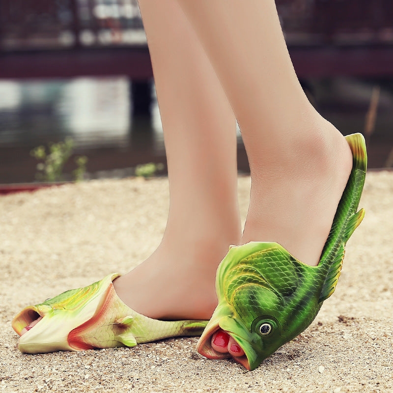 Fish Slippers Summer Flip Flops