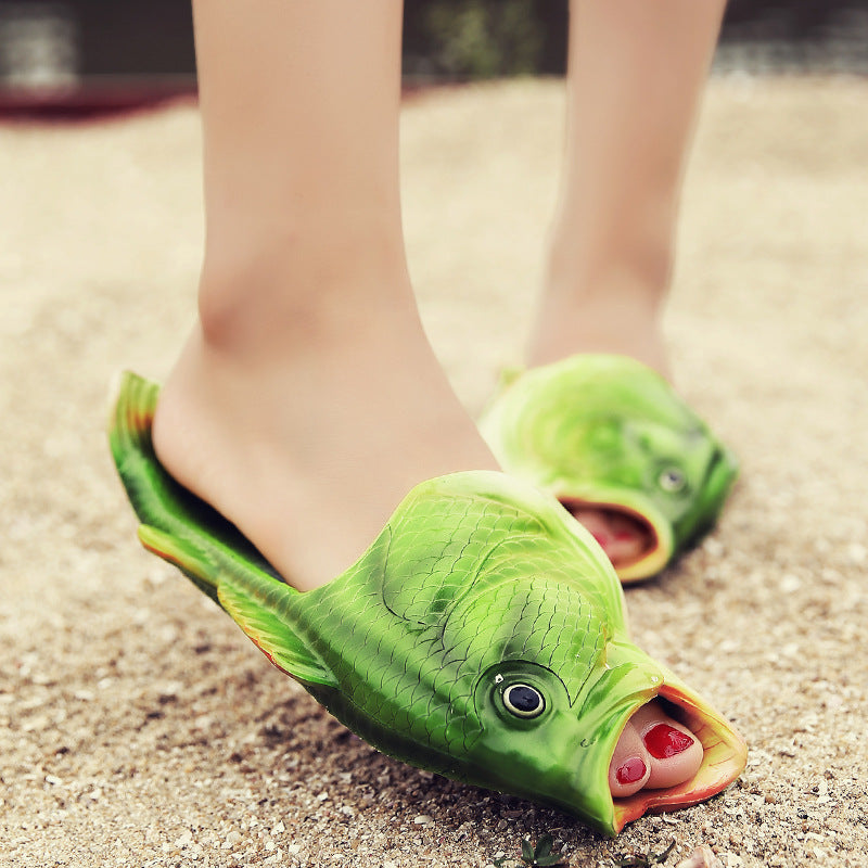 Fish Slippers Summer Flip Flops