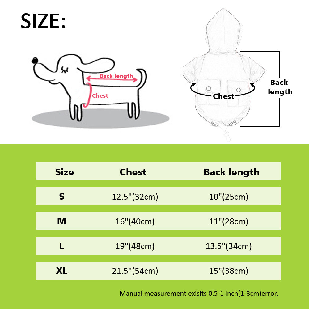 Winter Dog Coat Clothes Pet Jacket Chihuahua