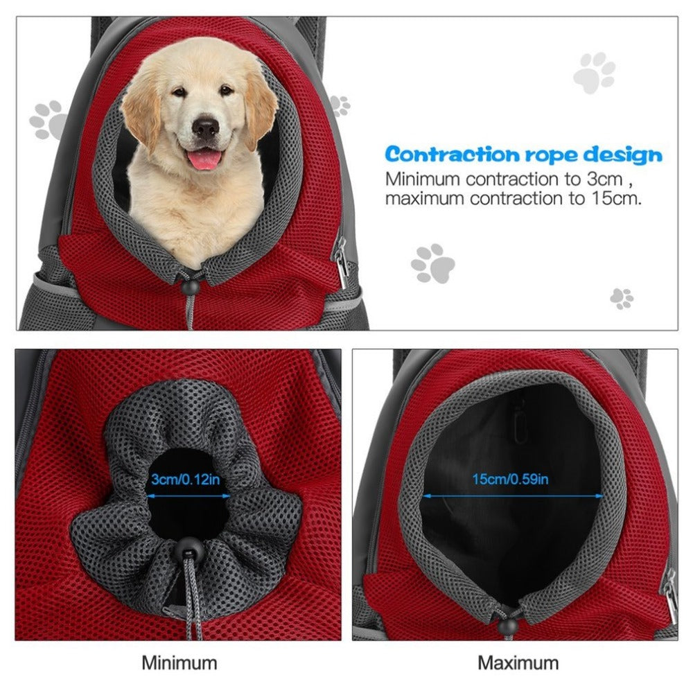 Pet Dog Carrier Pet Backpack Bag Portable Travel Bag