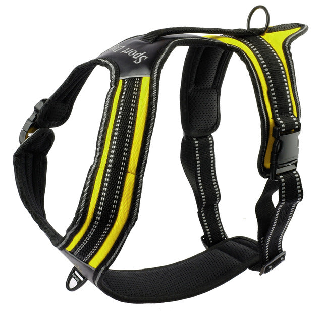 Dog Harness Reflective Pitbull