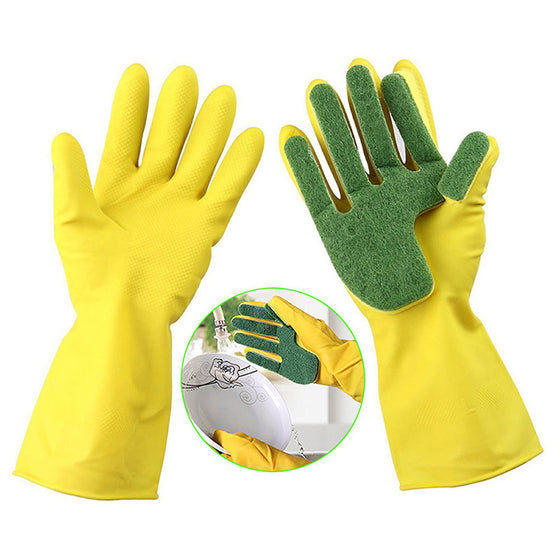 1 Pair Creative Home Washing Cleaning Gloves Garden Kitchen