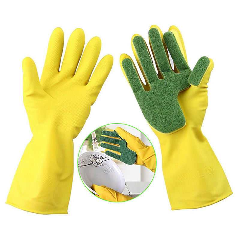 1 Pair Creative Home Washing Cleaning Gloves Garden Kitchen