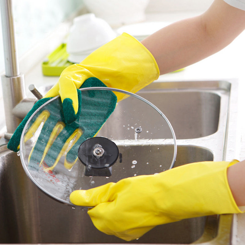 1 Pair Creative Home Washing Cleaning Gloves Garden Kitchen