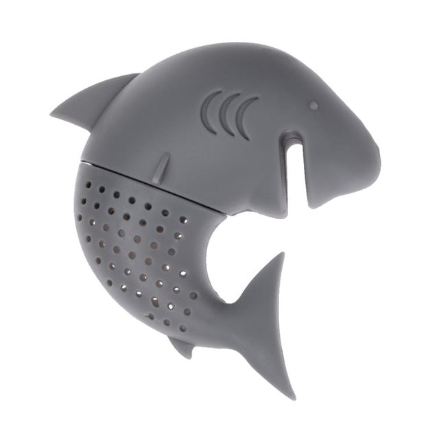 Tea Shark Shape Silicone Strainers