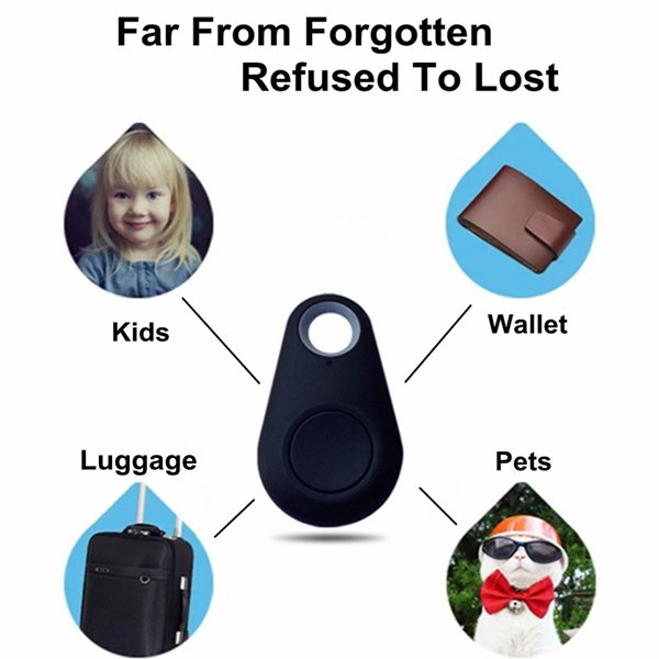 Pet Dog Anti-lost Tracker Smart Bluetooth Alarm Key Chain