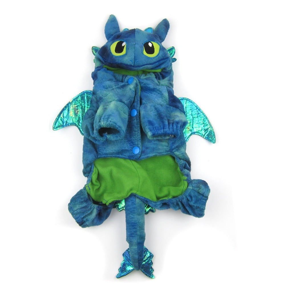 Pet Costume Dragon Shape Design Dog Clothes