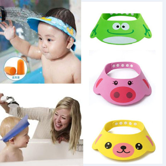Toddler Kids Wash Hair Shield Direct Visor Caps Shampoo Bathing Shower