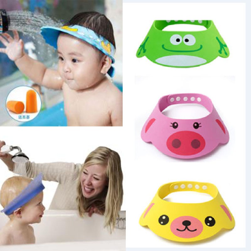 Toddler Kids Wash Hair Shield Direct Visor Caps Shampoo Bathing Shower
