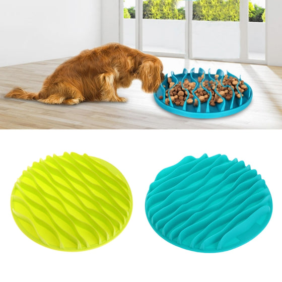 Pet Dog Kitty Feed Healthy Anti Slip Dish Feeder