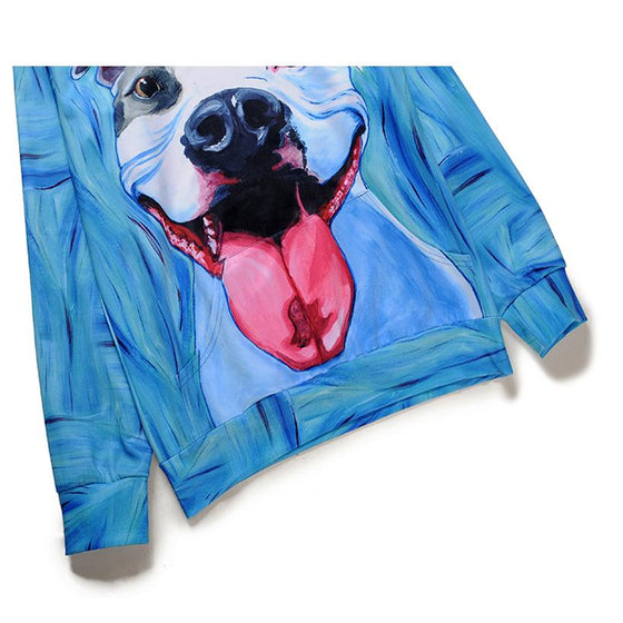 Pitbull 3D Printed Hoodies