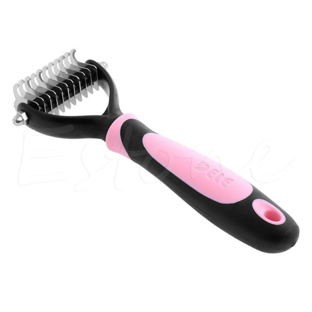 Grooming Shedding Brush Comb Rake Dog