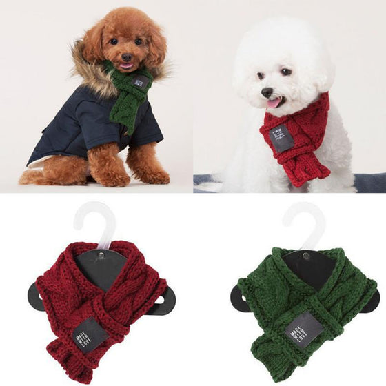Winter  Cute Puppy Pet Dogs Knitting Warm