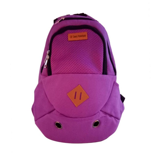 Pet Carrier Shoulders Back Front Pack Dog Cat Travel Bag