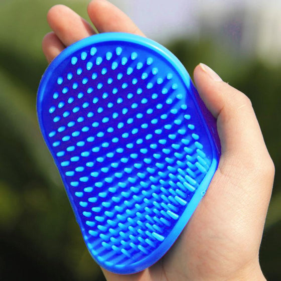 Pet Dog Bath Brush Comb Grooming Massaging