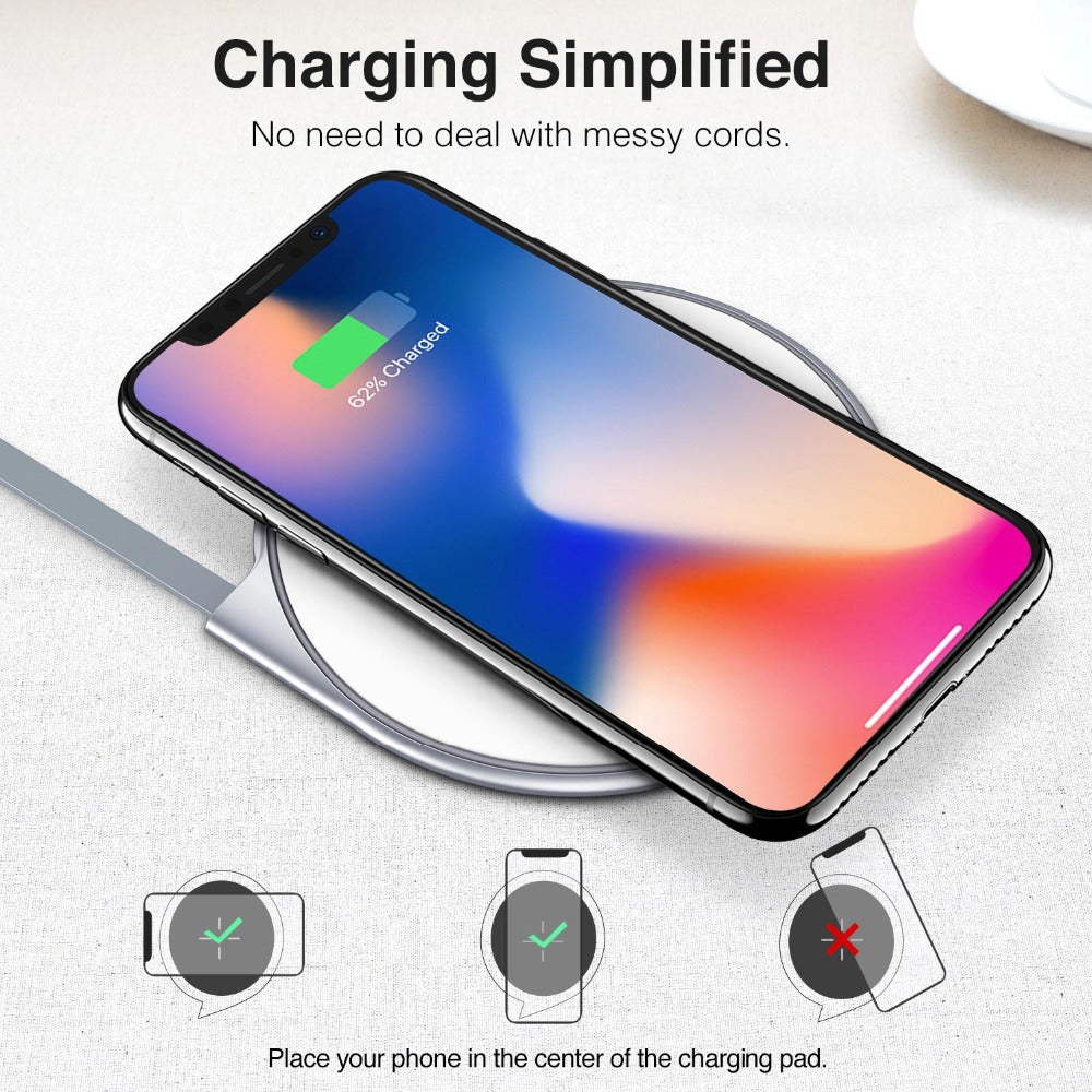 Desktop Mini Fast Wireless Charger