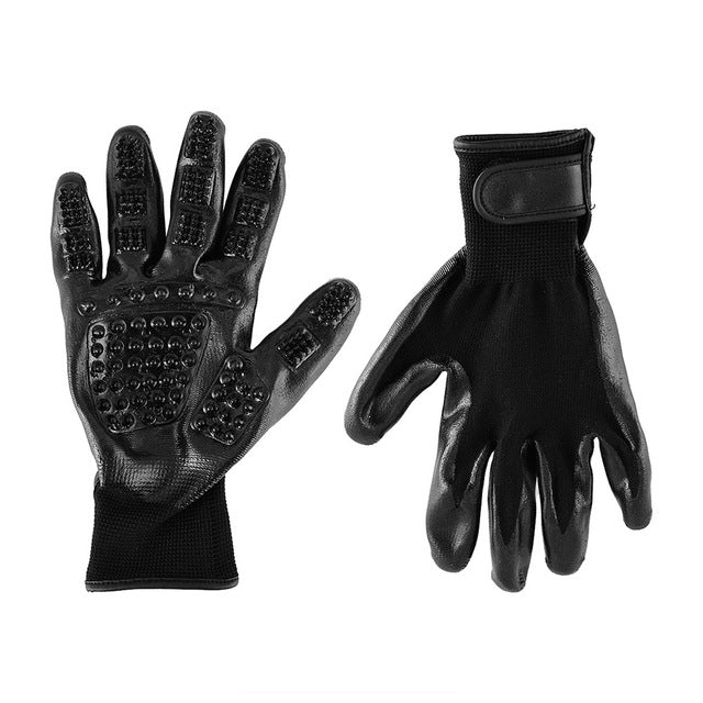 Gentle Pet Brush Grooming Glove