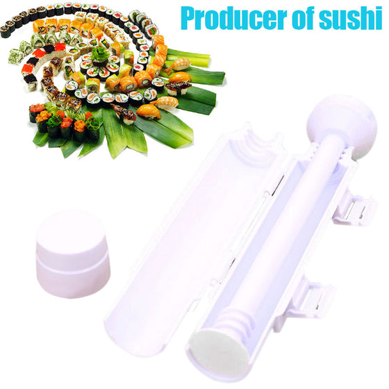 Hot Sushi Maker Tool Roll Meat Vegetables Bazooka Rice