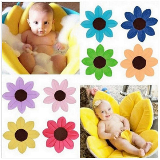 Newborn Baby Bathtub Foldable Flower
