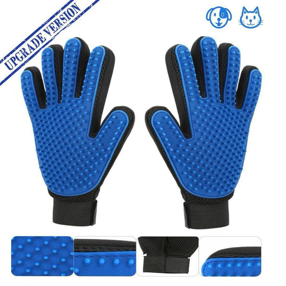 Cat Grooming Deshedding Brush Glove Touch Pet Dog