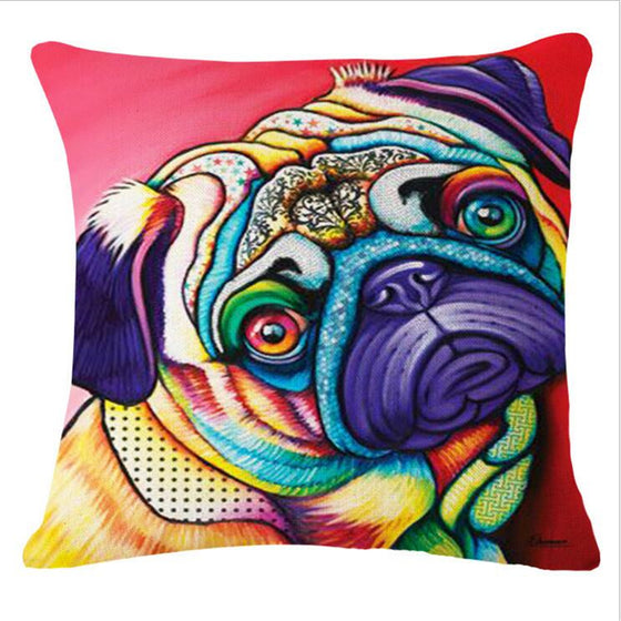 French Bulldog Pug Dog Cushion